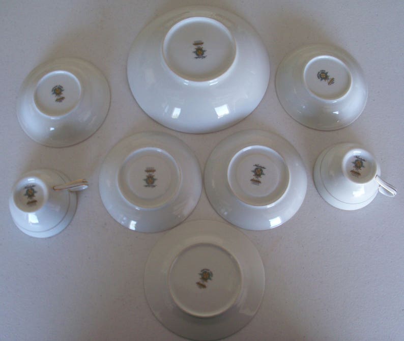 Noritake Richmond Serving Bowl Cups Saucers Fruit Bowls & Etsy