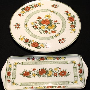 Villeroy & Boch Summer Day Platter and Sandwich Tray