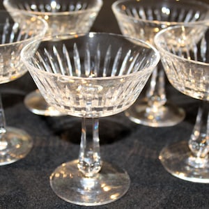 Royal Leerdam Royalty Set of Five Champagne Glasses