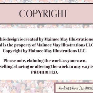 モン族の姉妹が一緒に - デジタルダウンロードアート、Maimee May Illustrations 画像 6
