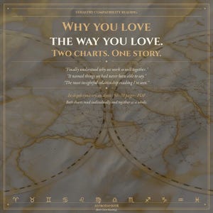 synastry chart reading, couples, relationships