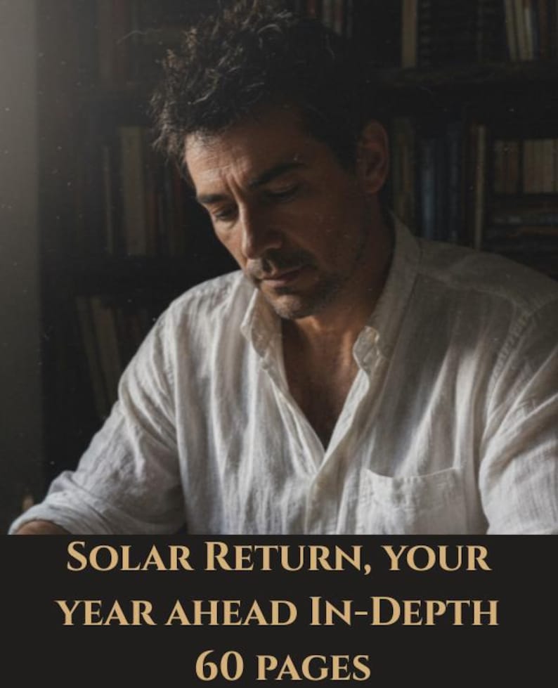 In-Depth Solar Rückgabe Reading - Dein Jahr im Voraus in 40-60 Seiten Deine Geschenke & Schatten Bild 1