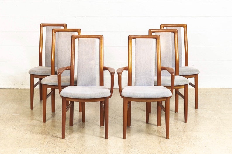 Mid Century Danish Modern Dining Chairs Sculpted - Danish Modern Dining Chairs With Arms Mid Century Danish Modern Dining Chairs Sculpted - Danish Modern Dining Chairs With Arms