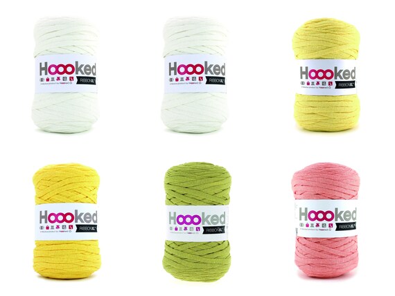 Hoooked Ribbon Xl In Wunschfarbe 250g 120m Zum Hakeln Und Etsy