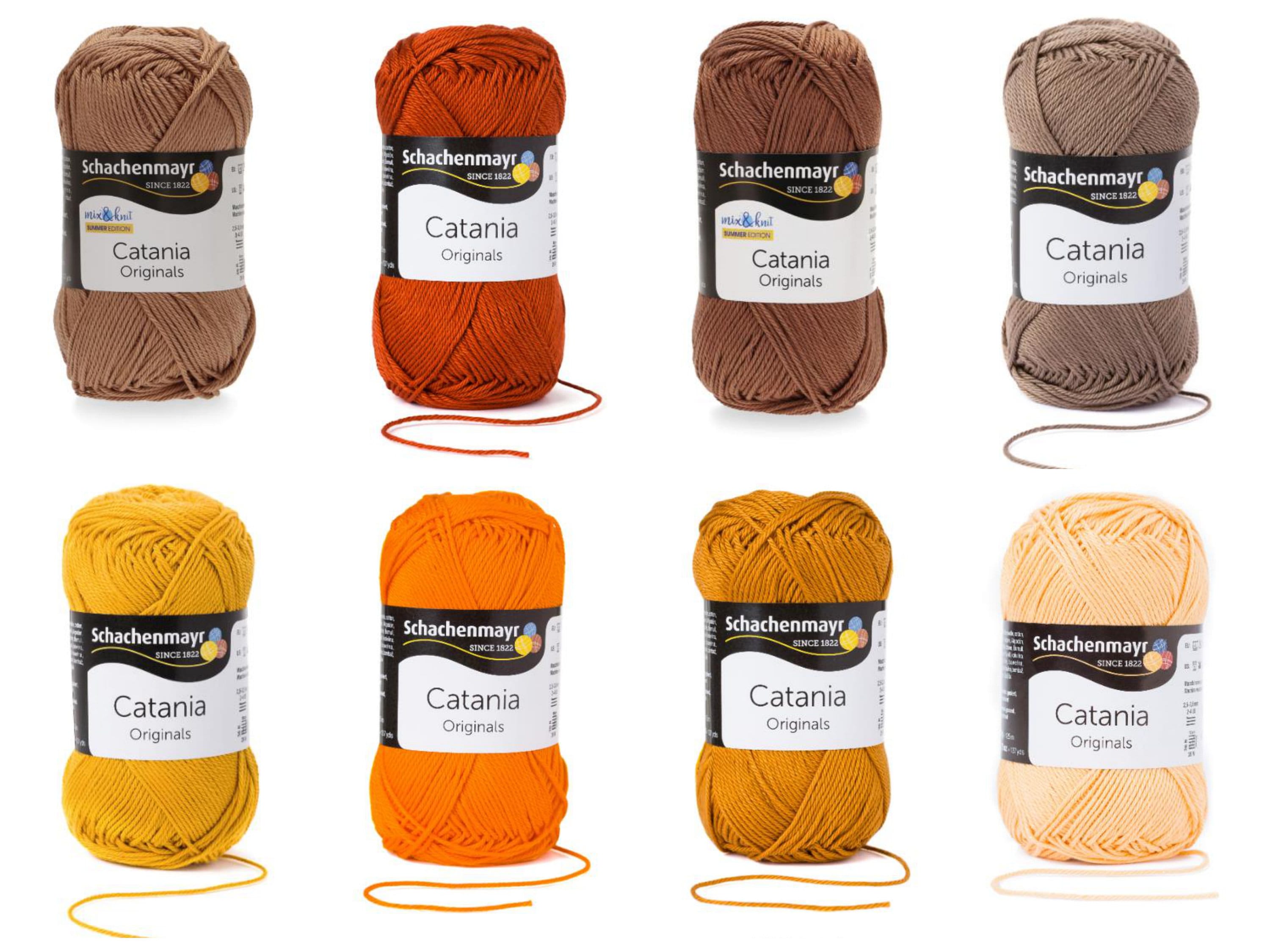 50 1kg CATANIA Schachenmayr 50g125 M 100 Cotton Yarn