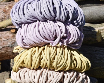 JUMBO BOBBINY + 9 mm diameter, all colors 100 m LL = 1200g, sturdy and braided cord with polyamide core, crochet, macrame