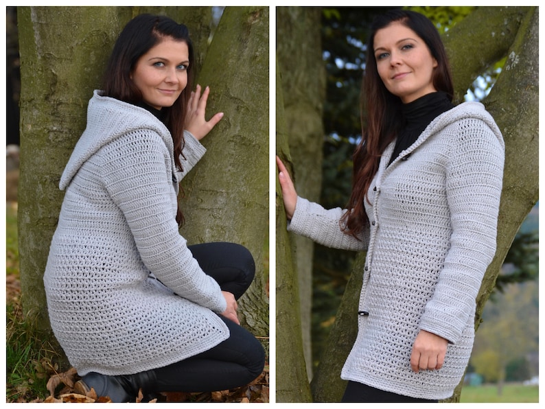 HÄKELANLEITUNG + MATILDA + Basic Mantel häkeln alle Größen, ab Größe 74 Kleinkind 56 Damen, Raglan von oben, RVO in deutscher Sprache HÄKELANLEITUNG + MATILDA + Basic Mantel häkeln alle Größen, ab Größe 74 Kleinkind 56 Damen, Raglan von oben, RVO in deutscher Sprache