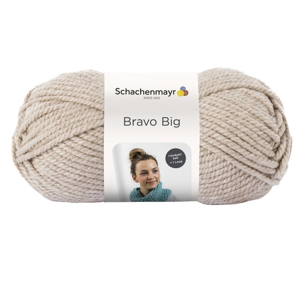 39,75 EUR /1kg + BRAVO BIG Schachenmayr toutes couleurs, denim, néon, tweed 50g=133 m, laine, polyacrylique, fil, pour crochet et tricot