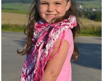 MYRIA + crochet cloth for girls and women in all sizes and desired color, made of 100% cotton, stole, crochet stole, cloth