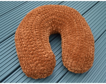 CROCHET INSTRUCTIONS + BEAVER SQUIRREL + neck pillow universal instructions neck squirrel, instructions in German