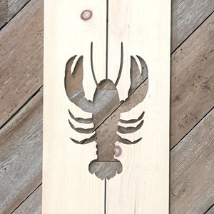 Lobster Exterior Shutter: Customize your shutter height, and design (price per shutter. Includes shipping)
