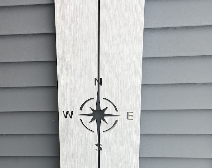 NEW PVC Compass Exterior Shutter: Customize your shutter height