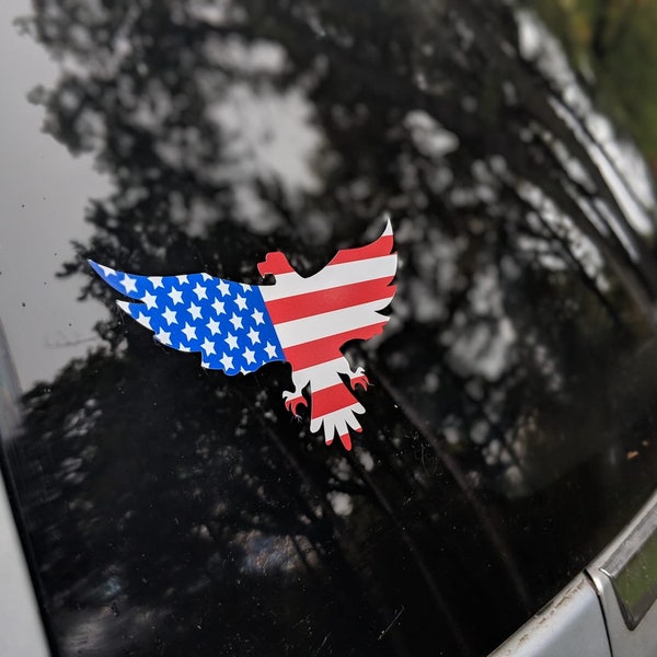 Eagle Window Decal Sticker