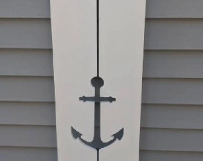 PVC Anchor Exterior Shutter: Customize your shutter height