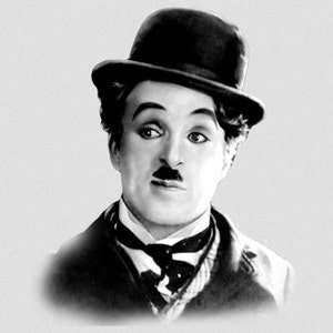 Charlie Chaplin self-striping image 3