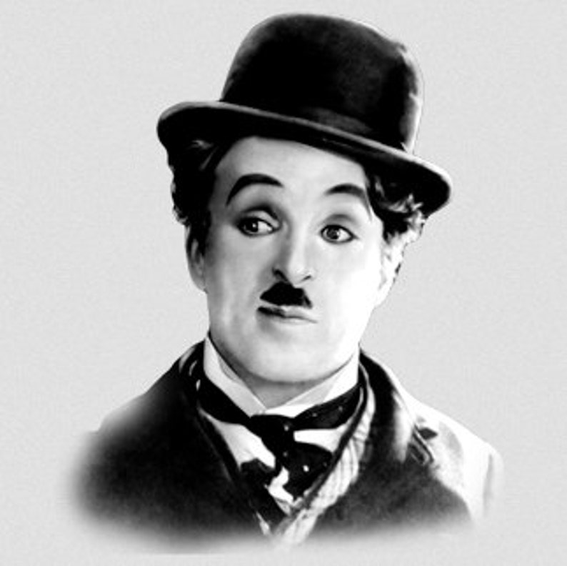 Charlie Chaplin self-striping image 3