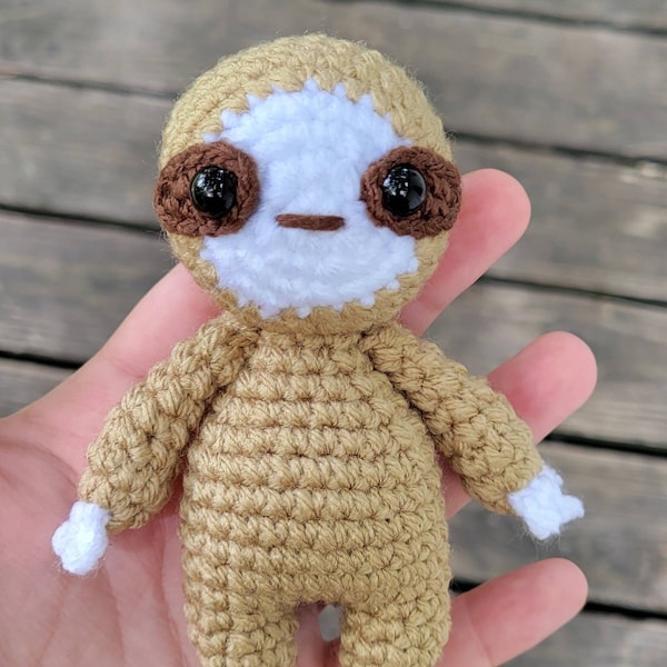 Sloth, Sloth Doll, Sloth Toy, Crochet Sloth