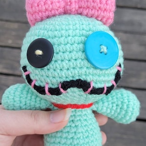 Scrump Doll, Plush Scrump, Crochet Scrump, lilo and stitch, Crochet Scrump