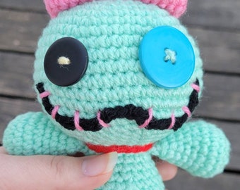 Mini Lilo and Stitch, Baby Mobile, Scrump Doll Crochet, Crochet Amigurumi  Disney From Lilo and Stitch, Baby Mobile,crochet Halloween Scrump 