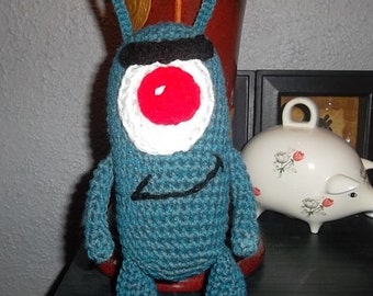 Crochet Plankton Doll Pattern: Amigurumi Toy (PDF Pattern)