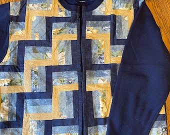 Handmade Quilted sweatshirt