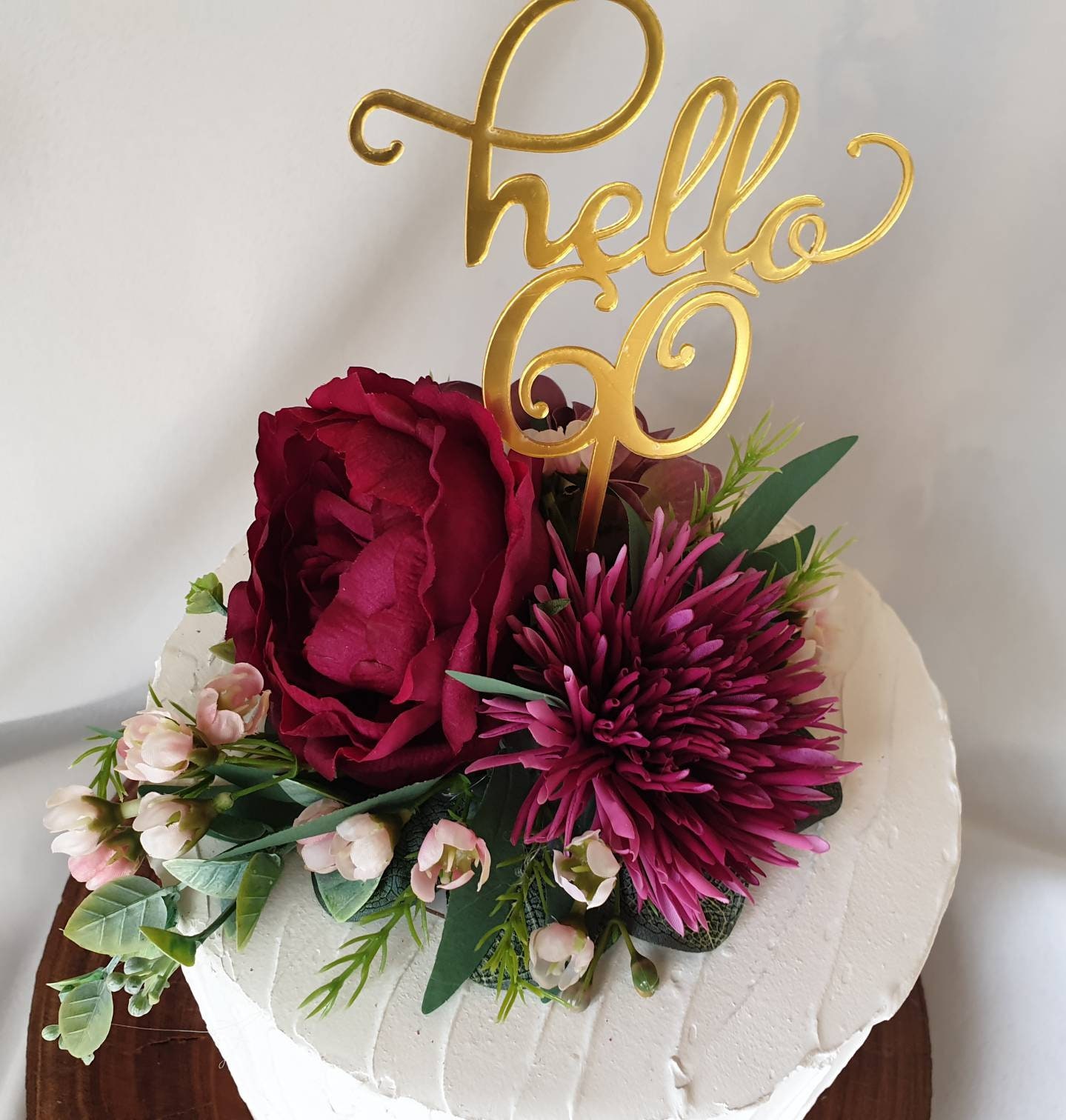 Wedding Cake Flower, Flower Cake Topper, Floral Wedding Cake