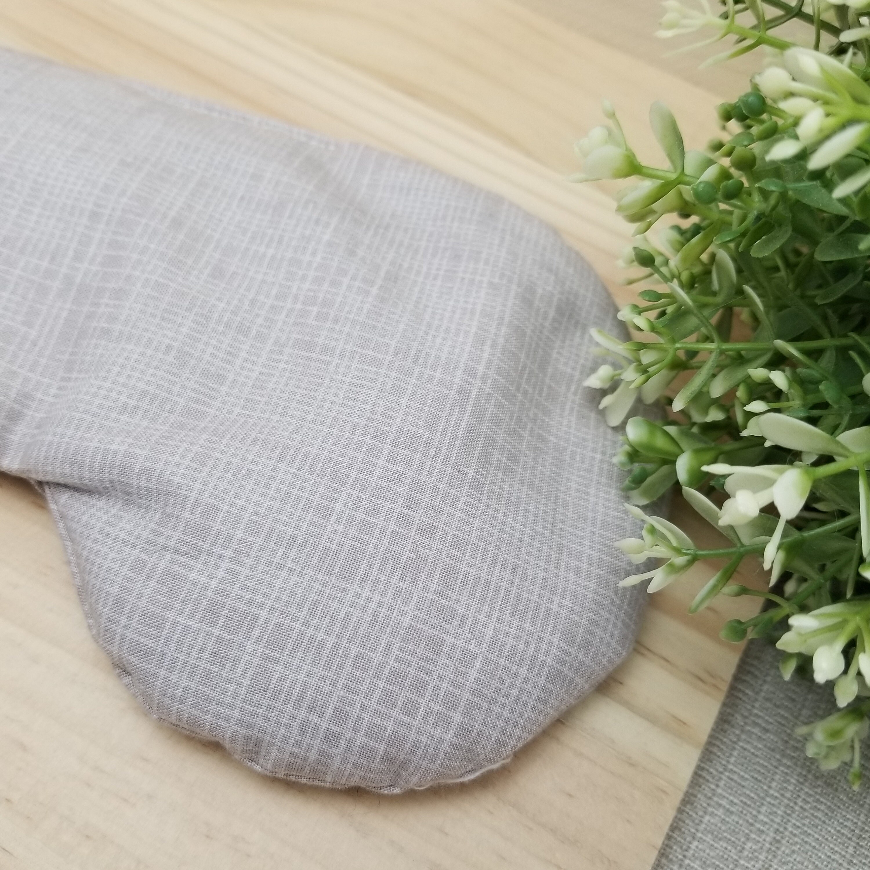 Eye Pillow Weighted Eye Mask Socket Sack Gift under 20 Rice/Flaxseed