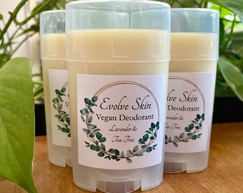 Vegan Deodorant / Cruelty-Free / Aluminum-Free / Natural