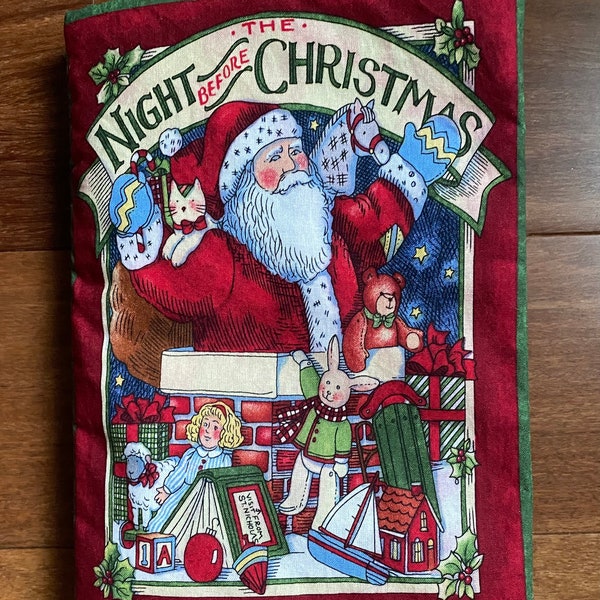 Cloth Christmas Book Etsy
