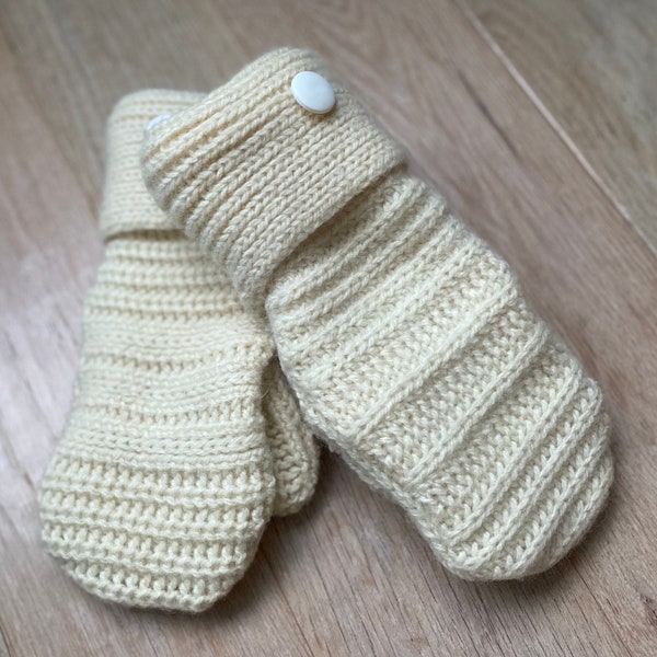 Sweater Mittens Etsy