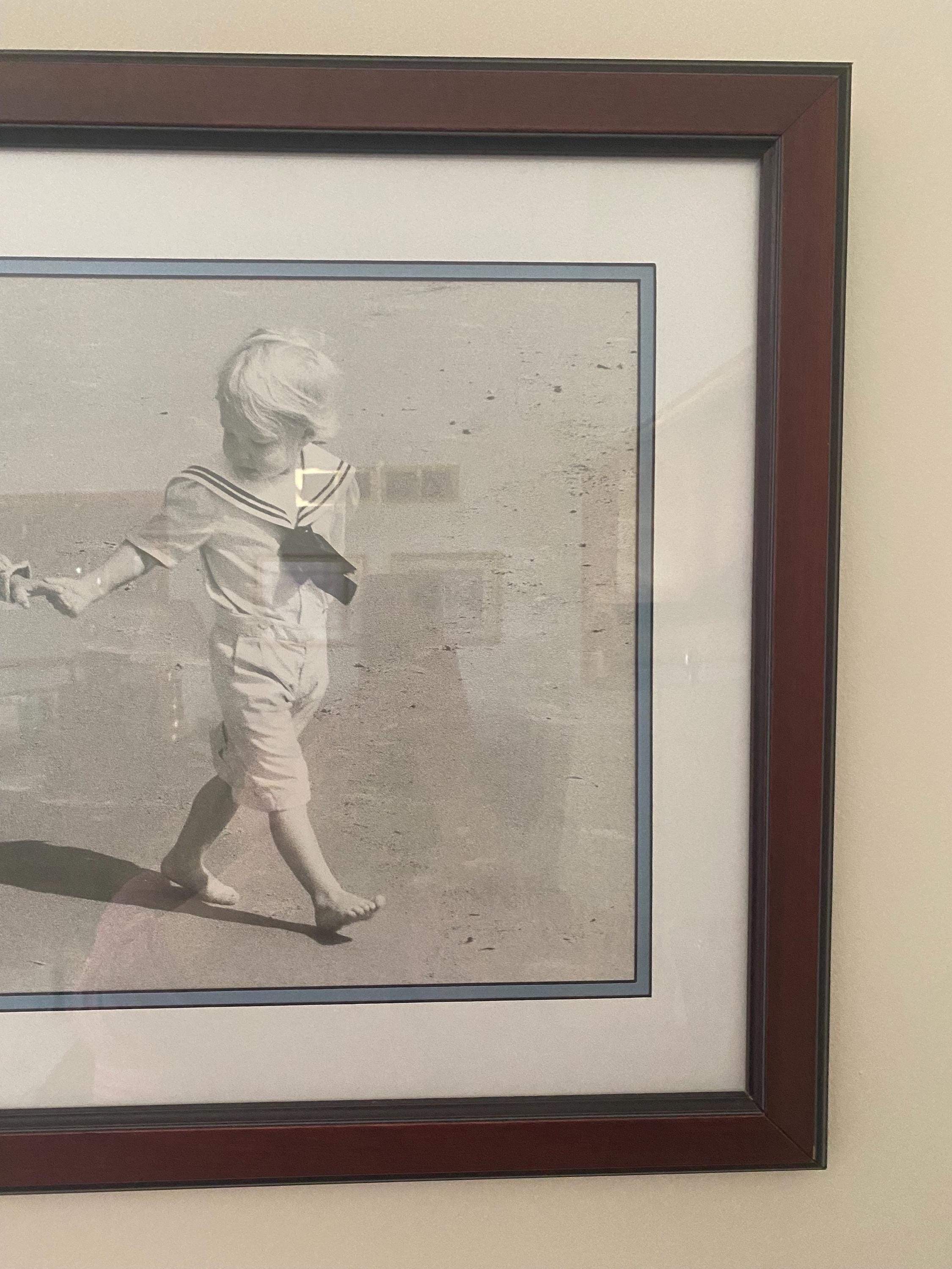 Betsy Cameron Vintage Beach Print, Framed and Matted - Etsy