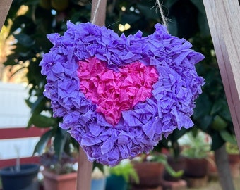 Small Heart Piñata Hand Made