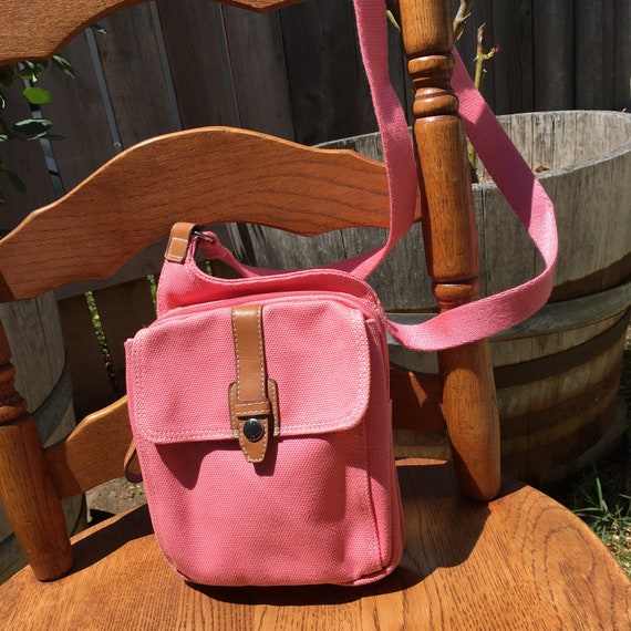 fossil canvas crossbody