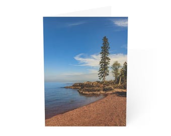 Cartões comemorativos do Keweenaw Rocket Range: Papelaria com paisagens cênicas