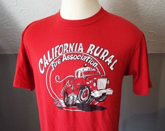 Vintage T-Shirt from the California Rural Fire Association