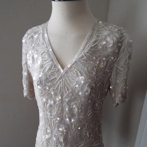 Vintage Short Sleeve Silk Blouse by Papell Boutique Evening