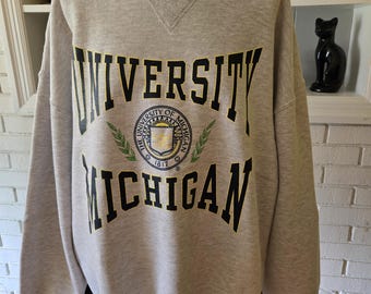 Vintage University of Michigan Sweatshirt by Russell Athletic
