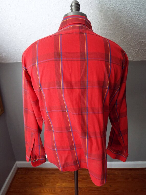 Vintage Long Sleeve Button Down Shirt by Arrow Br… - image 3