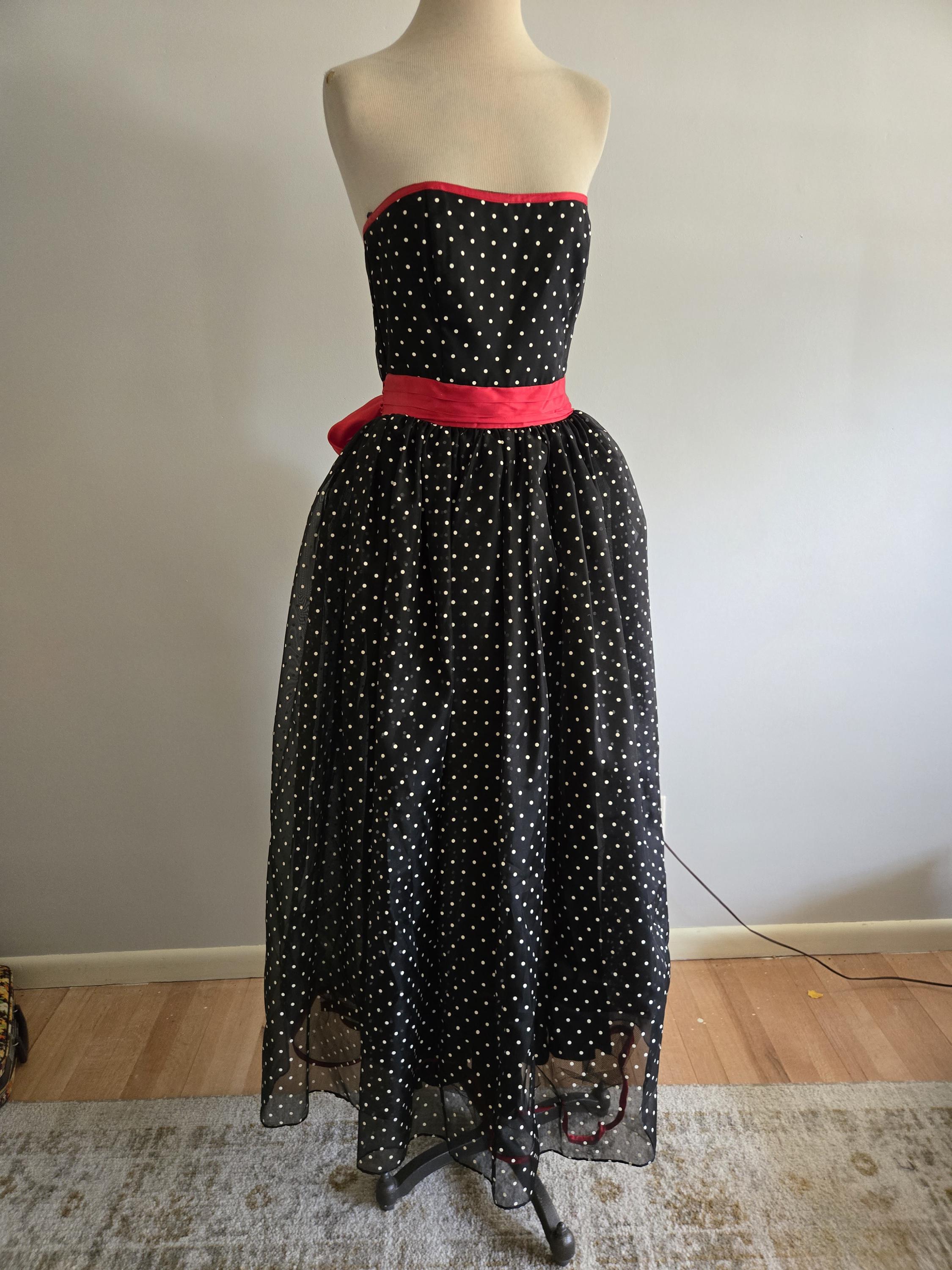Jessica Mcclintock Polka Dot - Etsy