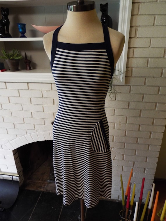 Vintage Sleeveless Striped Dress by Wrangler