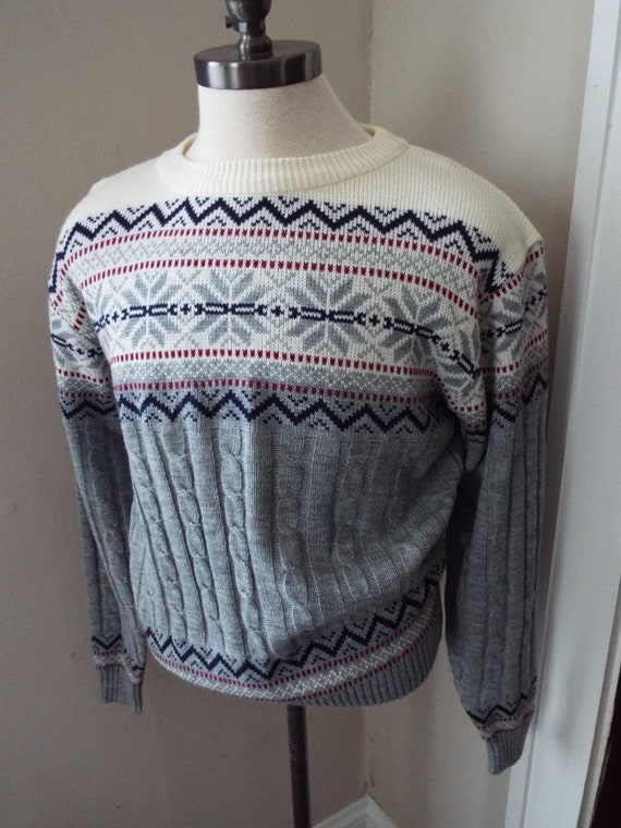 Vintage Long Sleeve Sweater by Steep Slopes - image 1