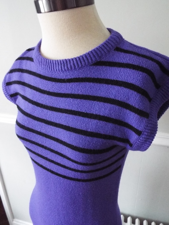 Vintage Sleeveless Sweater Dress by Amilano - image 2