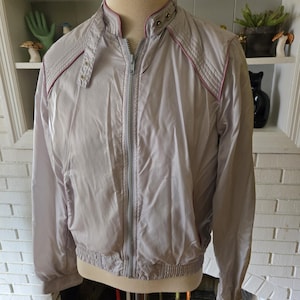 Vintage Sporty Silver Jacket by Current Seen
