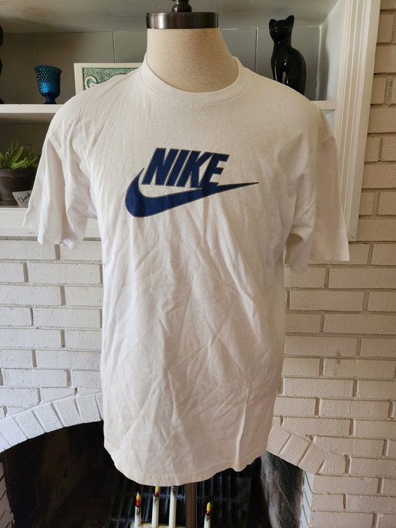 Nike vintage shirt white - Gem