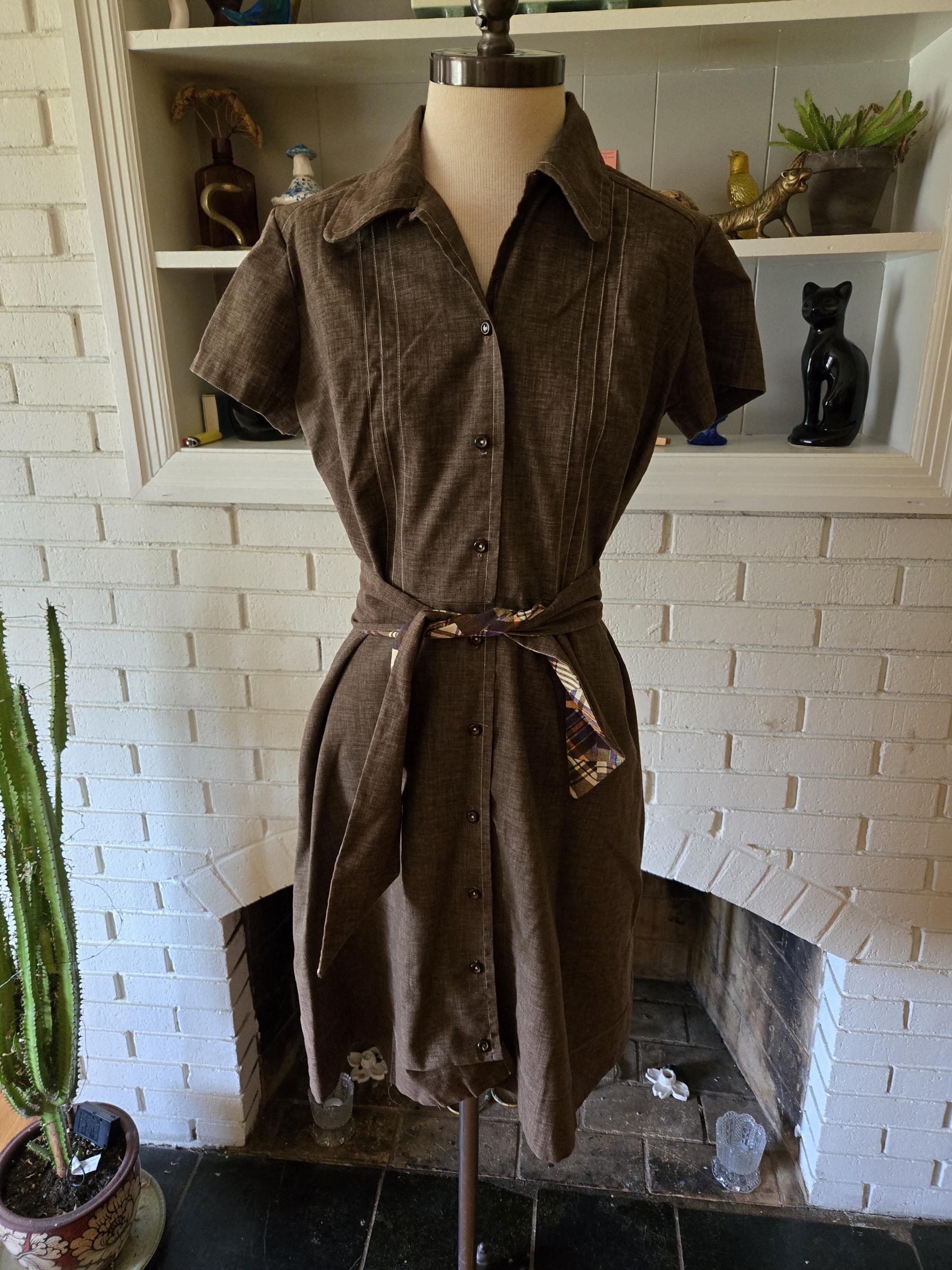 Vintage Short Sleeve Dress by Kenny Classics - Etsy