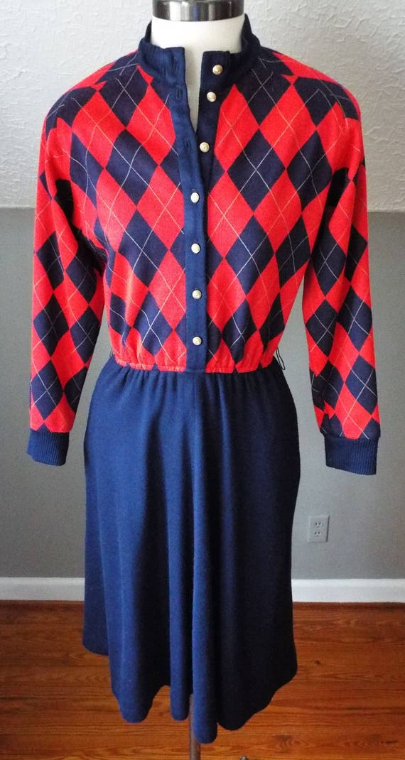 Amazing Vintage Long Sleeve Dress by Dorothy Samu… - image 1