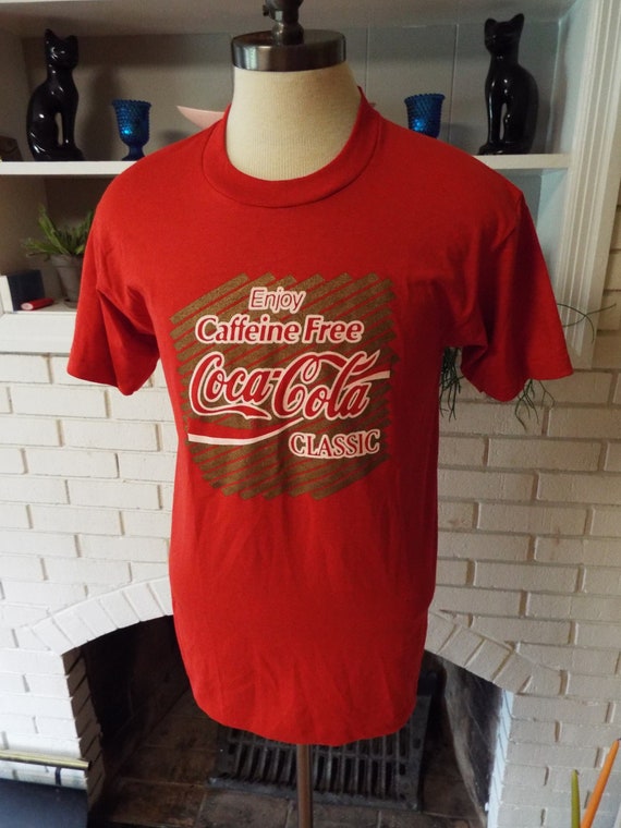 Vintage Coca Cola Classic T Shirt by Screen Stars 