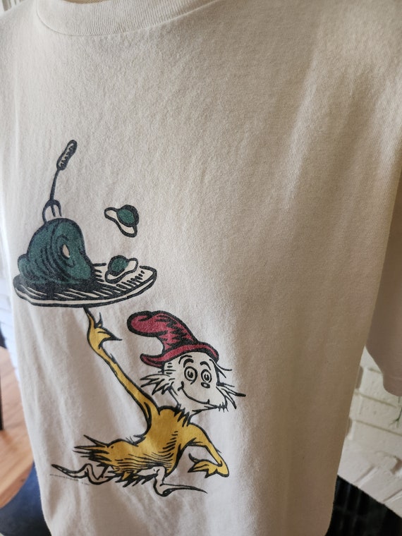 Vintage Green Eggs and Ham T Shirt by Dr. Seuss - image 2