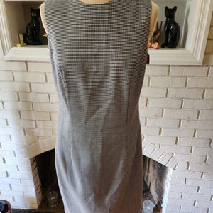 Vintage Sleeveless Houndstooth Dress by Santa Fe UNWORN!!