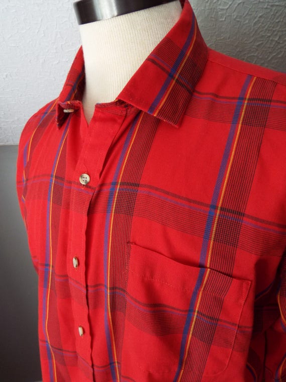 Vintage Long Sleeve Button Down Shirt by Arrow Br… - image 2